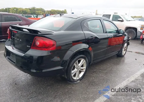 2014 Dodge Avenger Sxt from USA, damaged, VIN 1C3CDZCB5EN203998